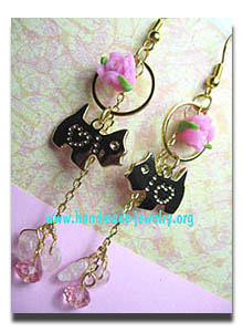 dog-charm-rose-quartz-earrings